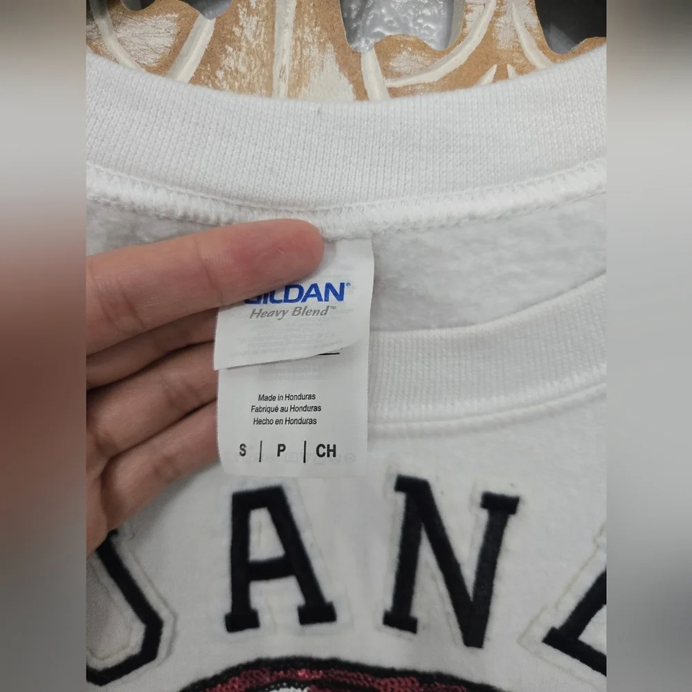 Jane Dough White Sweatshirt with Tiger Design - Picture 5 of 10